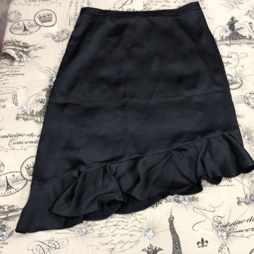 Alfani Asymmetrical Ruffle-Hem Skirt - Picture 3 of 11